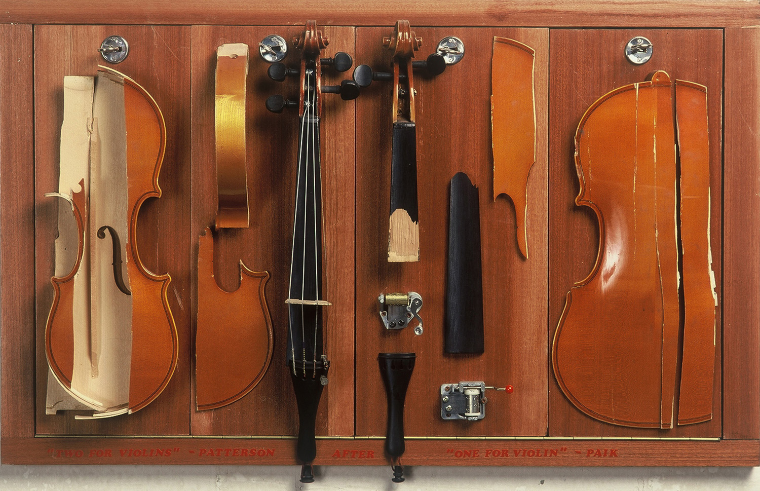 Violins by Nam June Paik,"